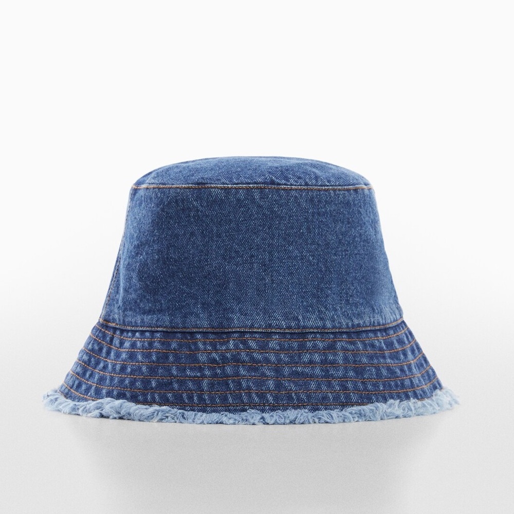 Mango | Denim Bucket Hat